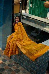 Marsh Mello Georgette Saree